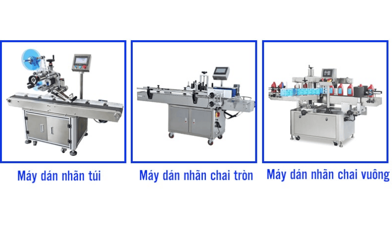 Các loại máy dán chai phổ biến