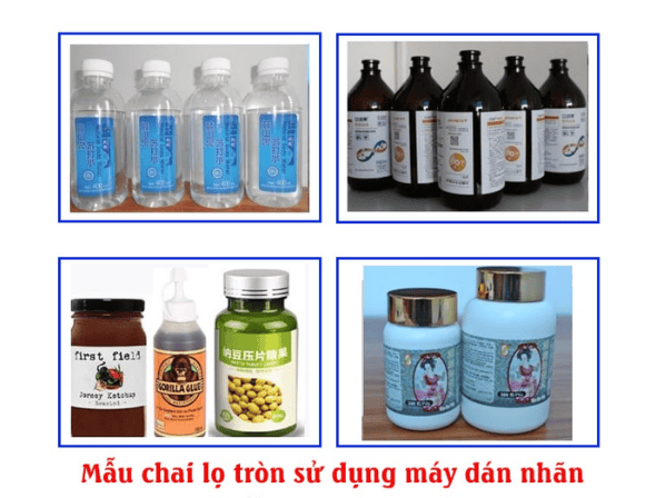 Ưu điểm khi sử dụng máy dán tem nhãn cho chai tròn lớn