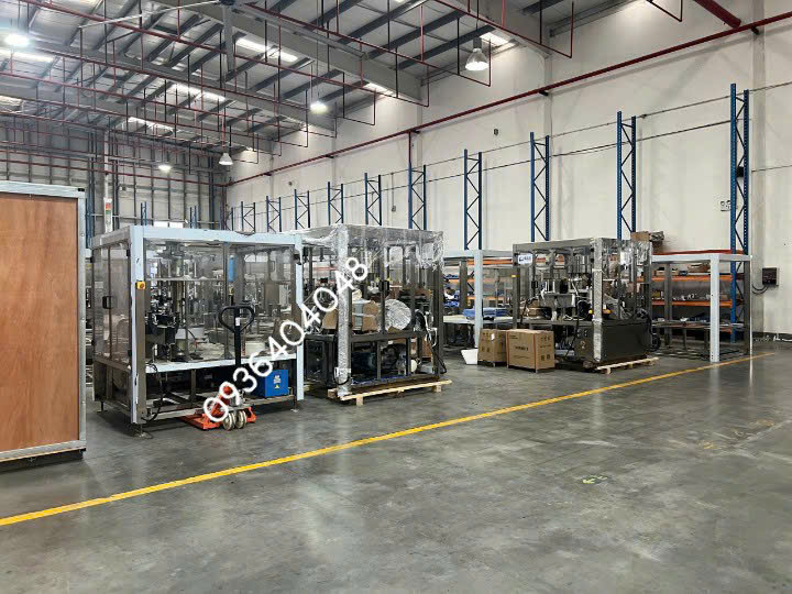 Máy dán tem nhãn dạng keo nhiệt