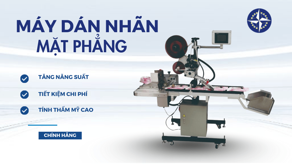 Máy Dán Nhãn Mặt Phẳng Là Gì?