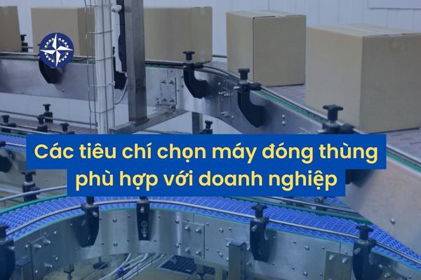 Các tiêu chí chọn máy đóng thùng phù hợp với doanh nghiệp