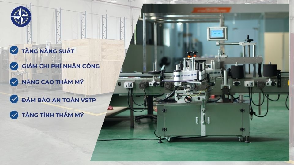 Lợi Ích Của Máy Dán Nhãn Hũ Yến Tròn