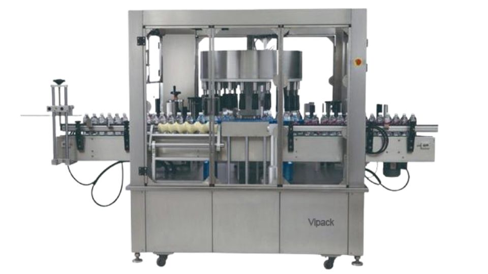 Máy dán nhãn định vị quay