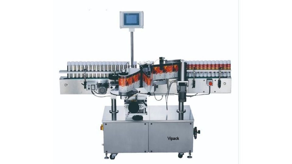 Máy dán tem (nhãn) chai tròn lớn SL-4318