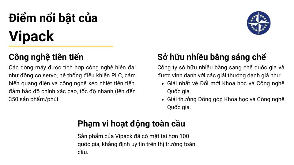 Tại sao nên chọn Vipack?