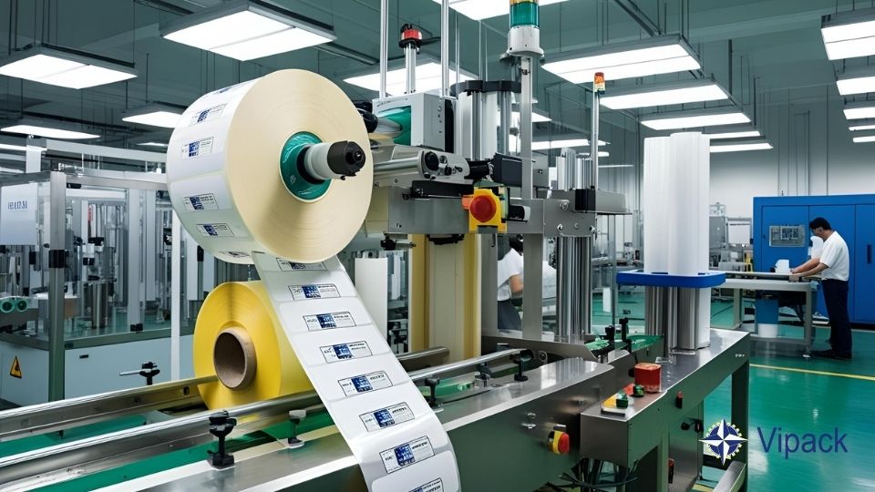 Ưu Điểm Công Nghệ Của Máy Dán Tem Trên Bao Bì PE, PP